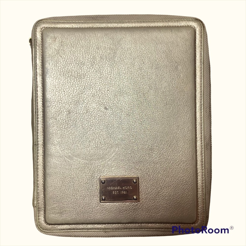Michael Kors Gold IPad Case